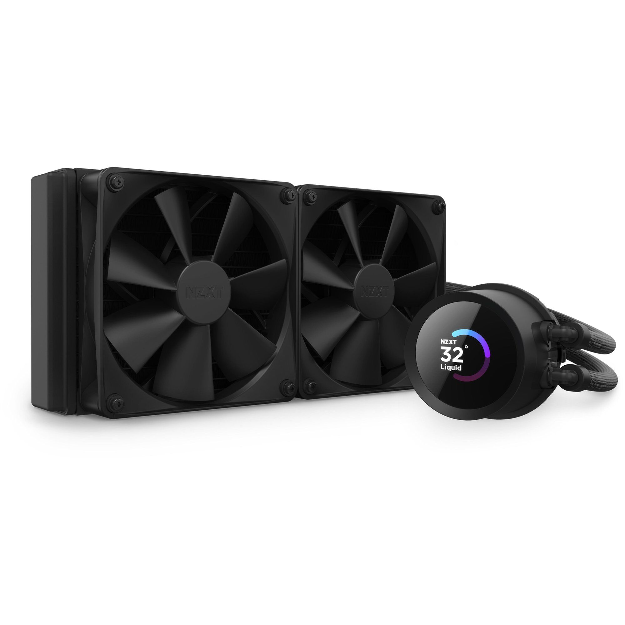 NZXT Kraken 240 Processeur Refroidisseur de liquide tout-en-un 12 cm Noir