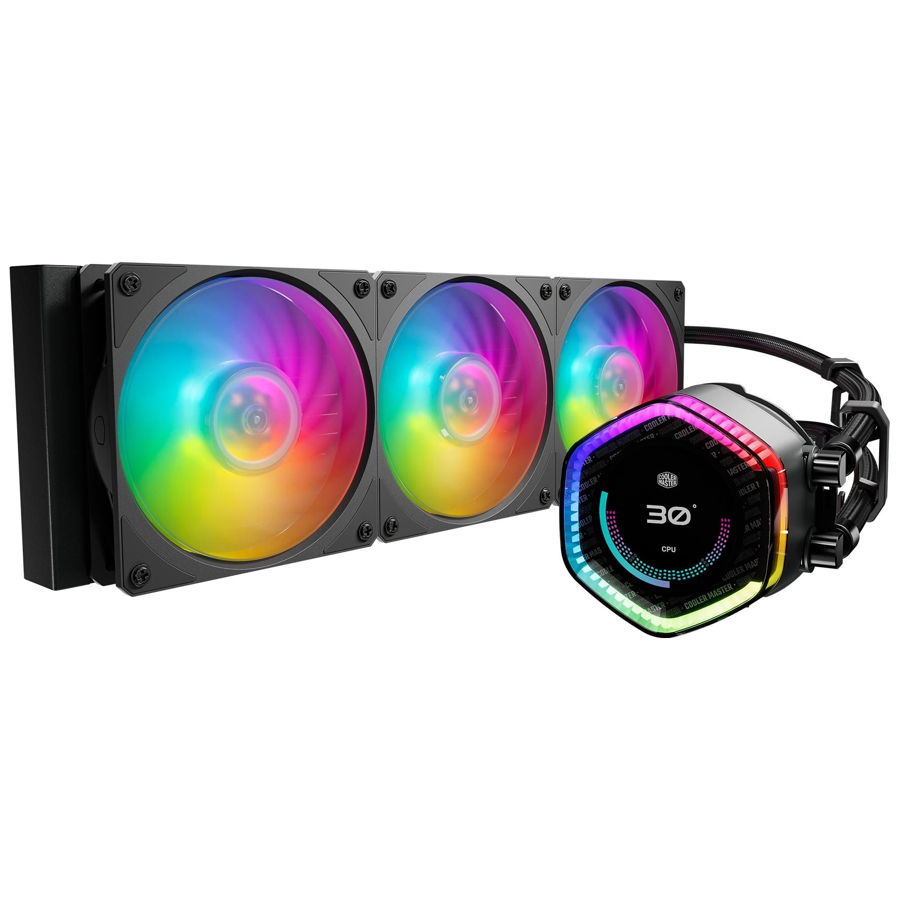 Cooler Master MasterLiquid 360 ION Processeur Refroidisseur de liquide tout-en-un 12 cm Noir 1 pièce(s)