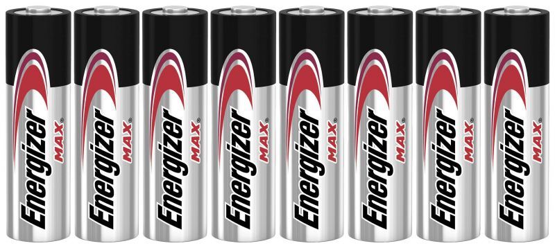 Energizer Batteries Alkaline Max Aa Lr6 8 Pieces Eco Packaging