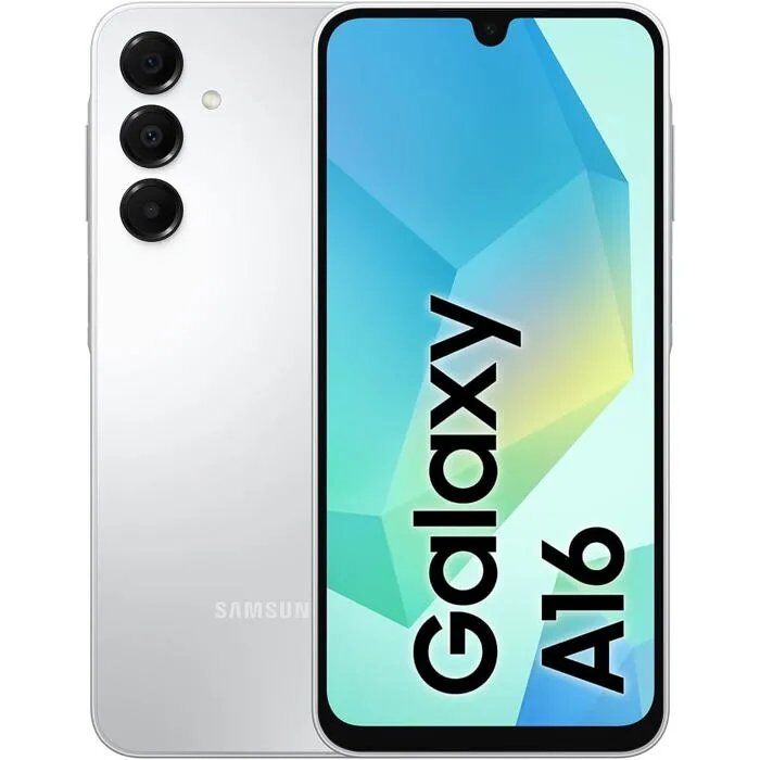 Samsung Galaxy A16 4G 4Go+128Go Gris Écran AMOLED 90Hz Batterie 5000mAh Double SIM Version Moyen-Orient