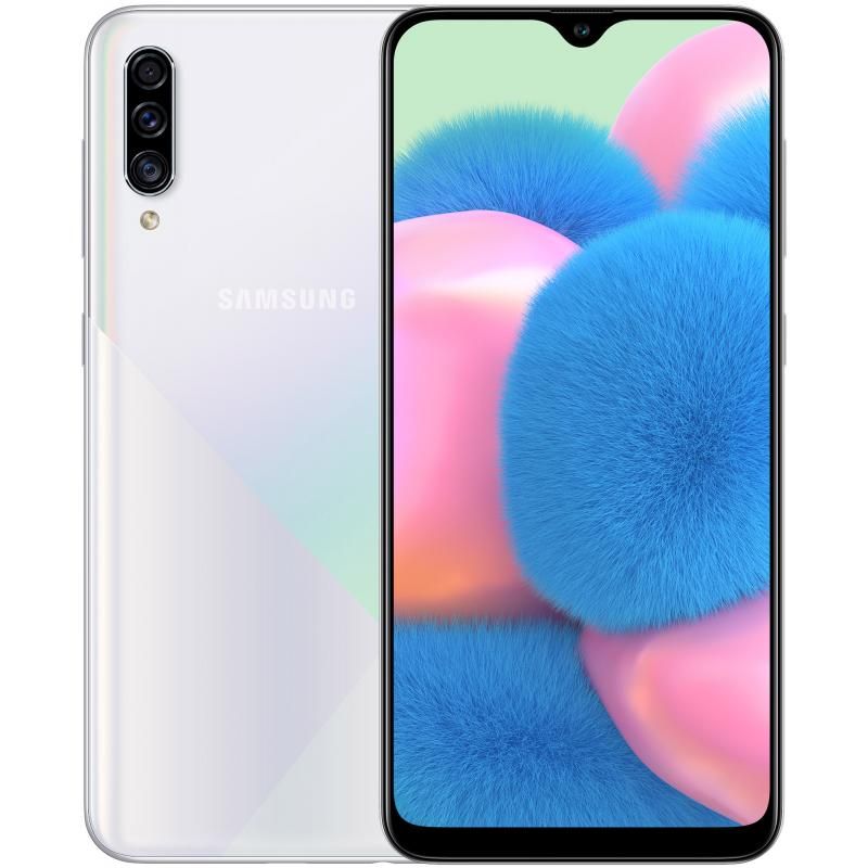 Samsung Galaxy A30s 4Go Ram 128Go Rom Double Sim - Blanc