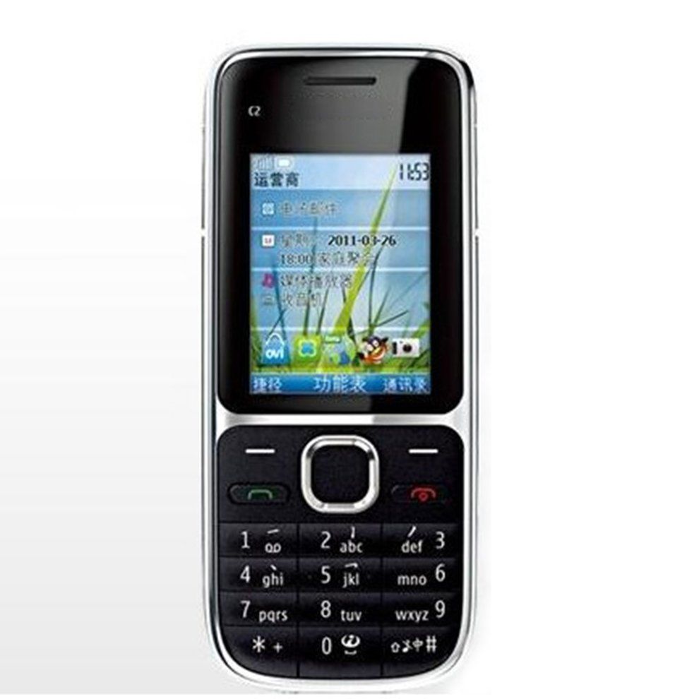 Pour Nokia C2-01 débloqué Téléphone mobile C2 Gsm / WCDMA 3G 3.15MP Camera Phone