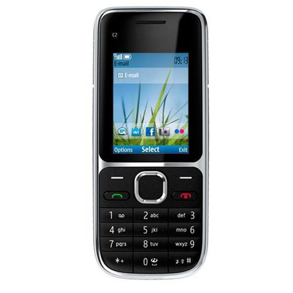 Pour Nokia C2-01 débloqué Téléphone mobile C2 Gsm / WCDMA 3G 3.15MP Camera Phone - 220 V, Royaume-Uni