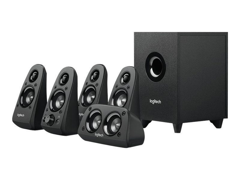 Logitech Z506 - Système de haut-parleur - pour PC - Canal 5.1 - 75 watt (Totale)