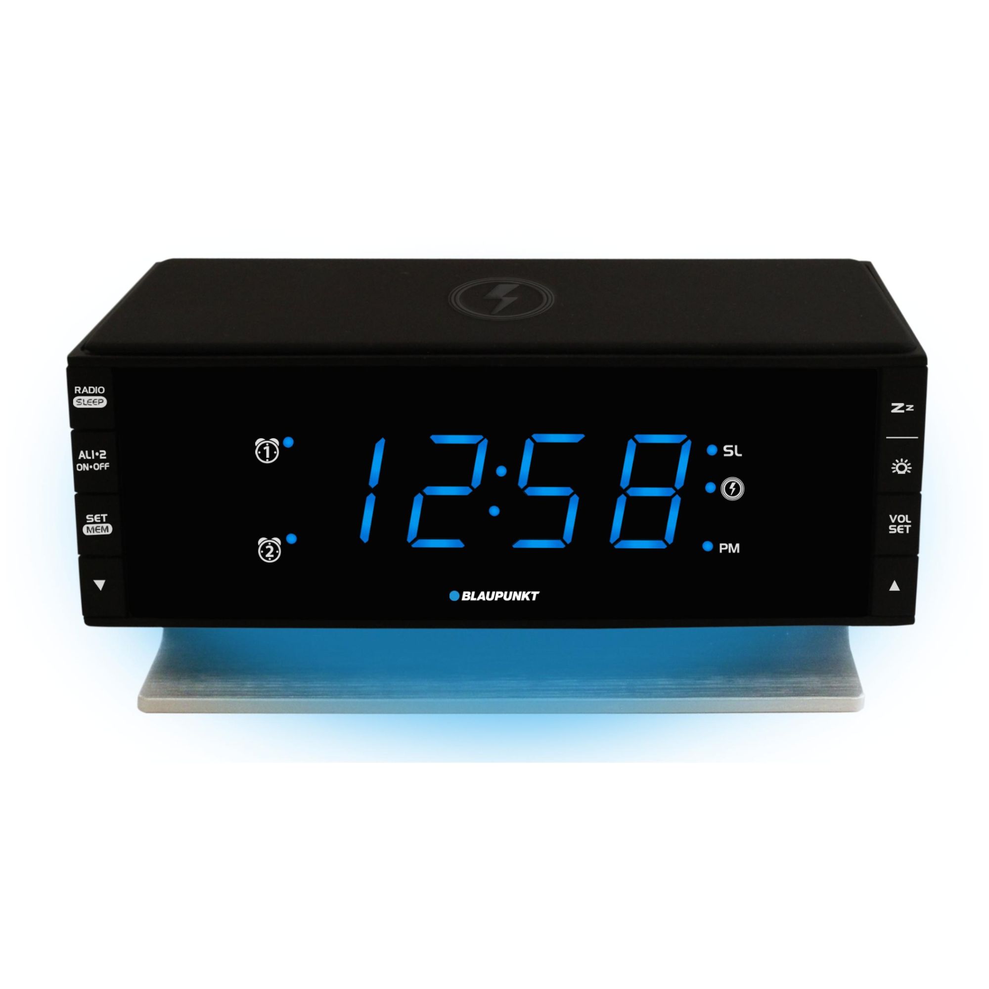 Blaupunkt CR55CHARGE Radio portable Horloge Numérique Noir