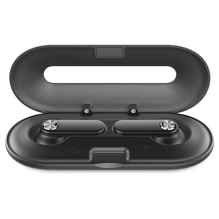 Ksix Leaf - Écouteurs sans fil avec micro - intra-auriculaire - Bluetooth - noir