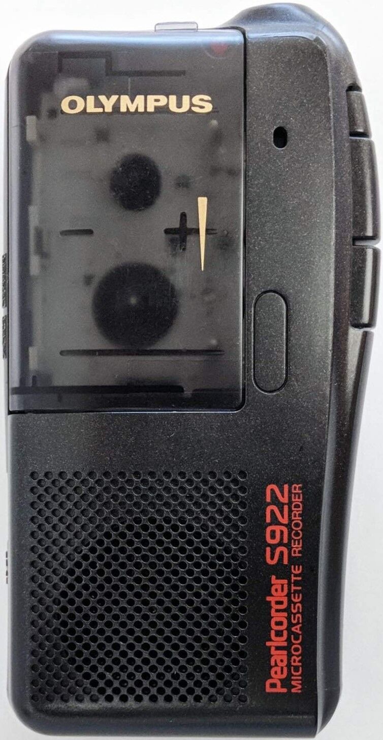 Olympus Pearlcorder S922 - Dictaphone à microcassette - noir