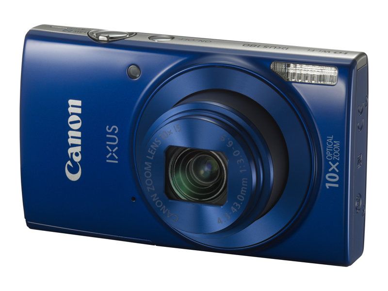 Appareil photo Compact compact - 20.0 MP - 720 p / 25 pi/s - 10x zoom optique - Wi-Fi, NFC - bleu