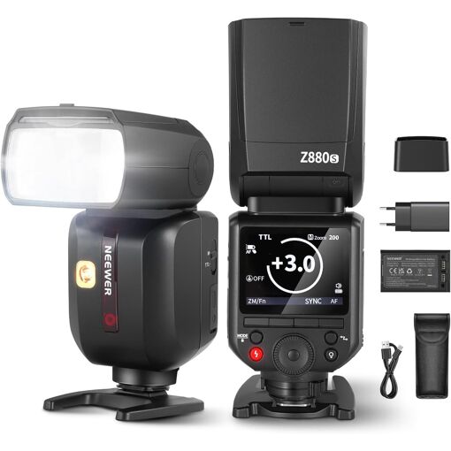Flash Neewer Z880-S 2.4G 76WS TTL para cámara Speedlite