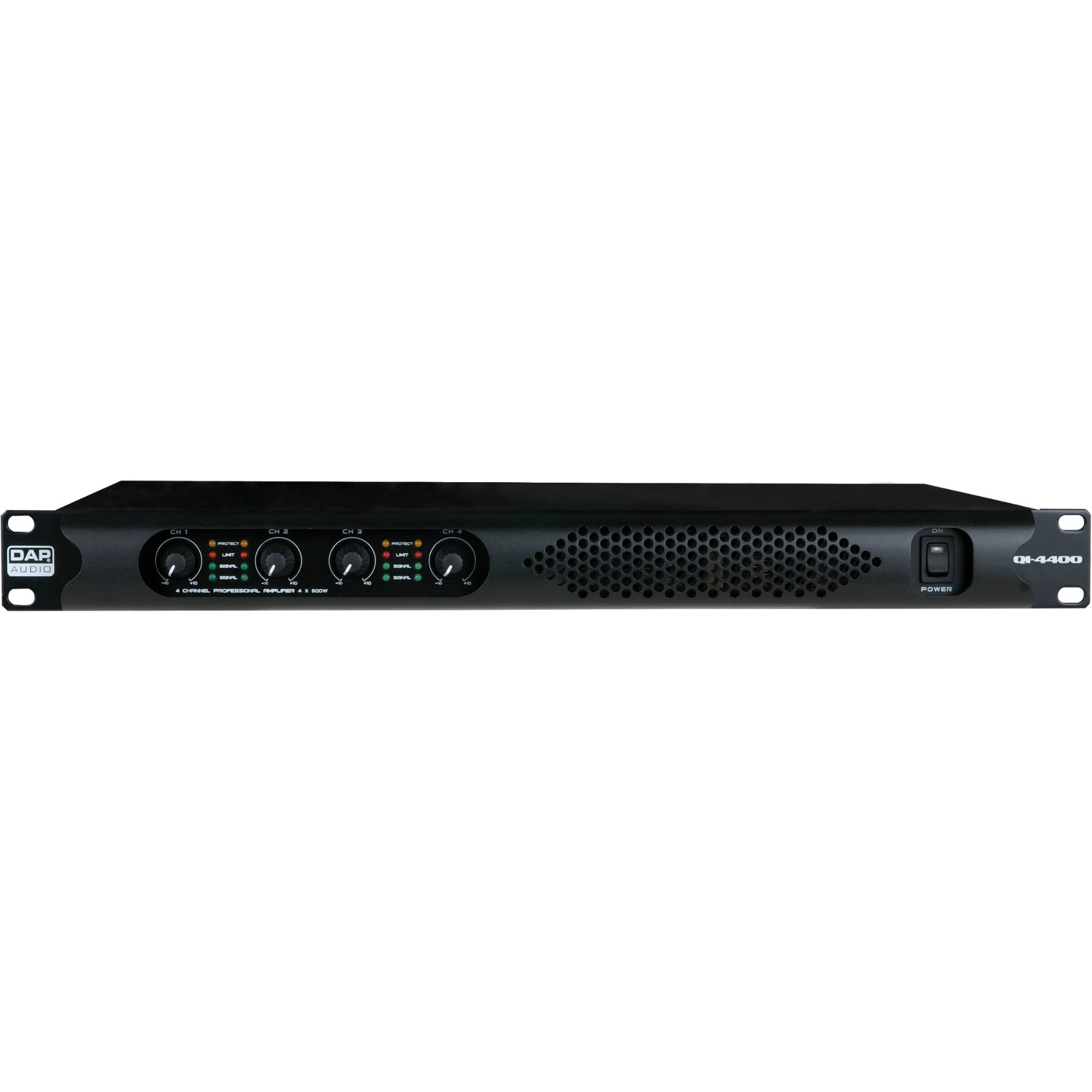 DAP Qi-4400 ampli d'installation 4 canaux, 4x 400 W
