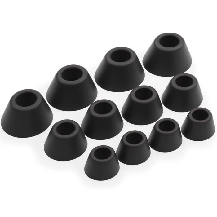 12 x Écouteurs en Silicone Embouts d'oreilles pour Jabra Elite 85t Casque Écouteurs