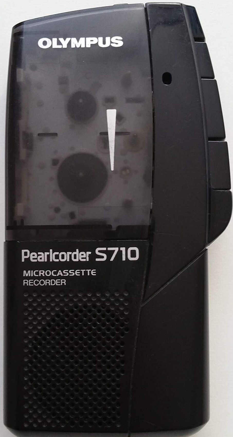Olympus Pearlcorder S710 - Dictaphone à microcassette - noir