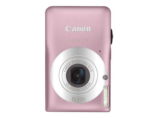 Appareil photo Compact Canon IXUS 105 Rose compact - 12.1 MP - 4x zoom optique - rose