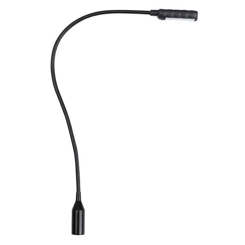 DAP GooseLight connecteur XLR 3 broches droit avec LED blanc