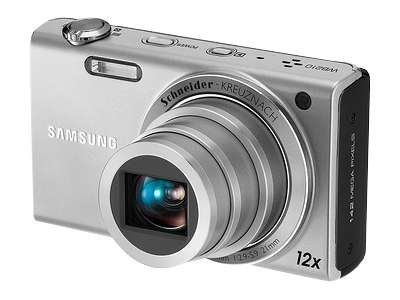 Appareil photo Compact Samsung WB210 Argent compact - 14.0 MP - 720 p - 12x zoom optique - argent