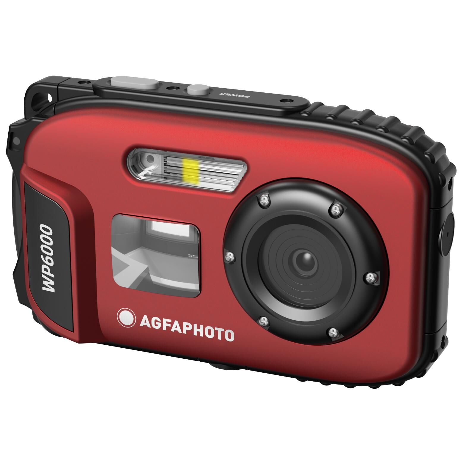 AgfaPhoto Realishot WP6000RD appareil photo numérique 1/4" Appareil-photo compact 18 MP CMOS Rouge