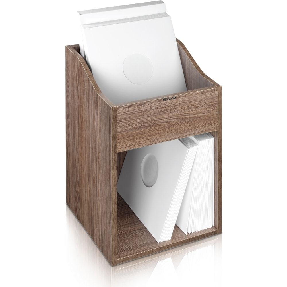 Zomo VS-Box 100/2 meuble vinyles, noyer