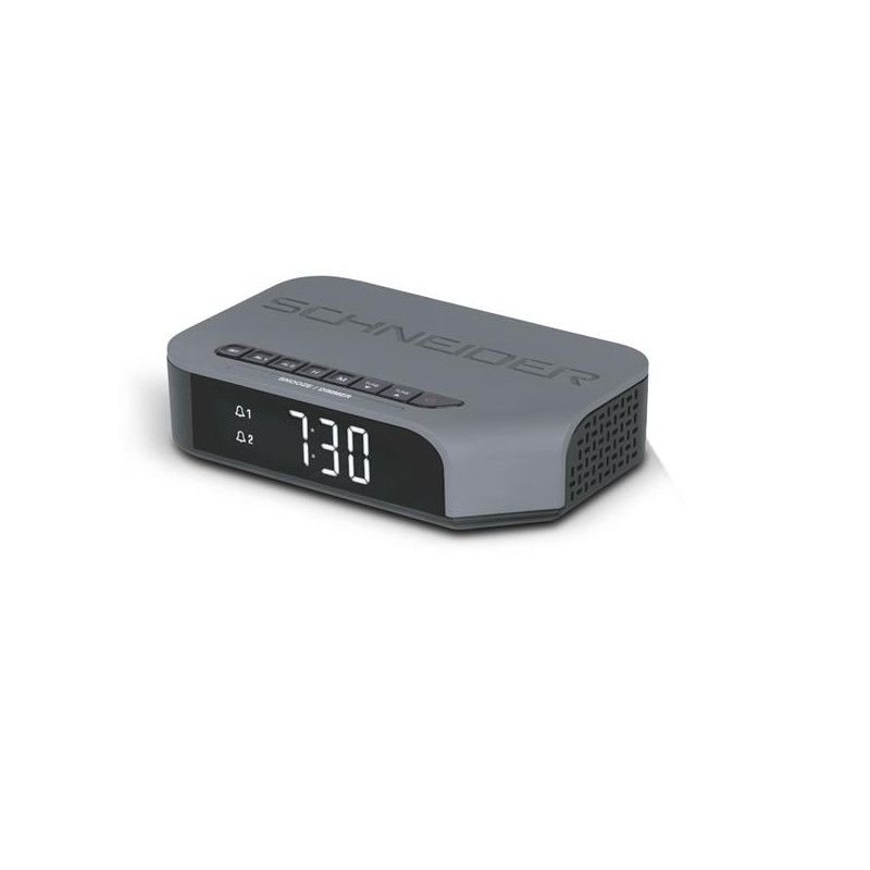 RADIO REVEIL VIVA GRIS SCHNEIDER CODE DOUANIER 8527921000 ORIGINE CHINA SCHNEIDER - SC310G