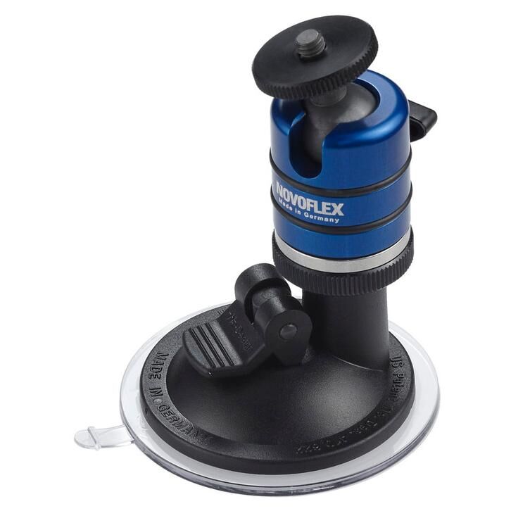 Novoflex SP Suction Cup Support passif Appareil photo Noir, Bleu, Argent