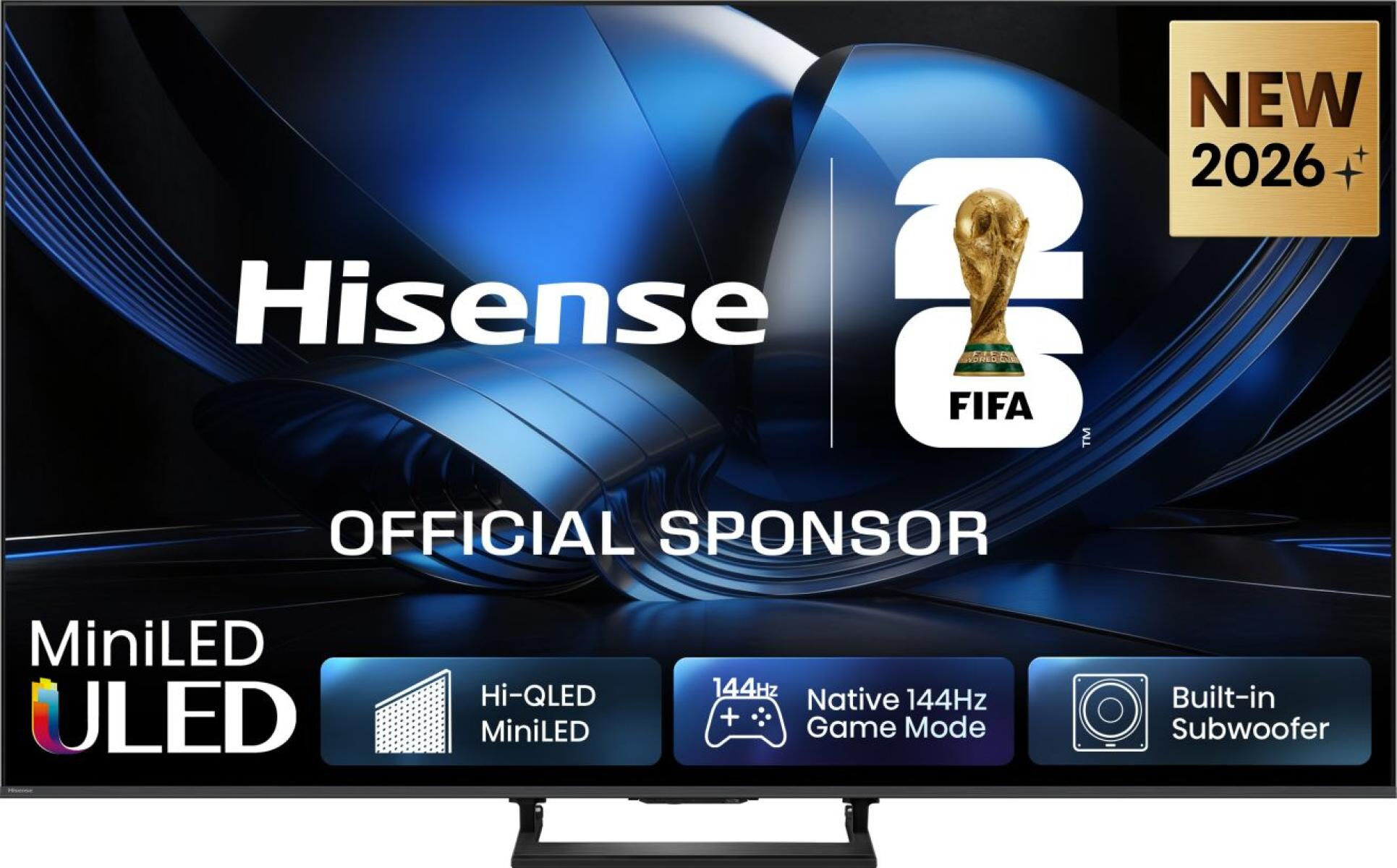 Hisense 75U7SE TV 75" 4K Ultra HD Smart TV Wifi Noir, Gris 1400 cd/m²