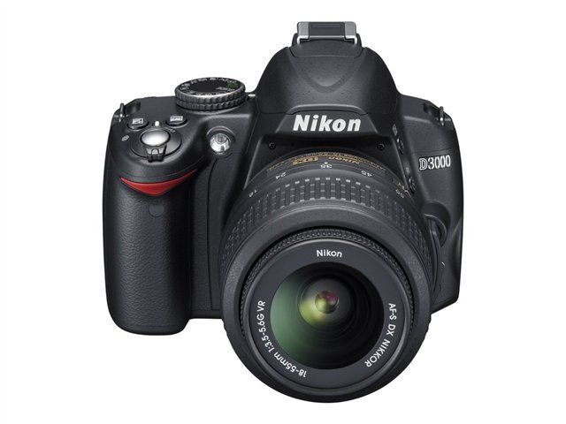 Nikon D3000 Reflex 10.2 Mpix - Objectif AF-S DX 18-55 mm