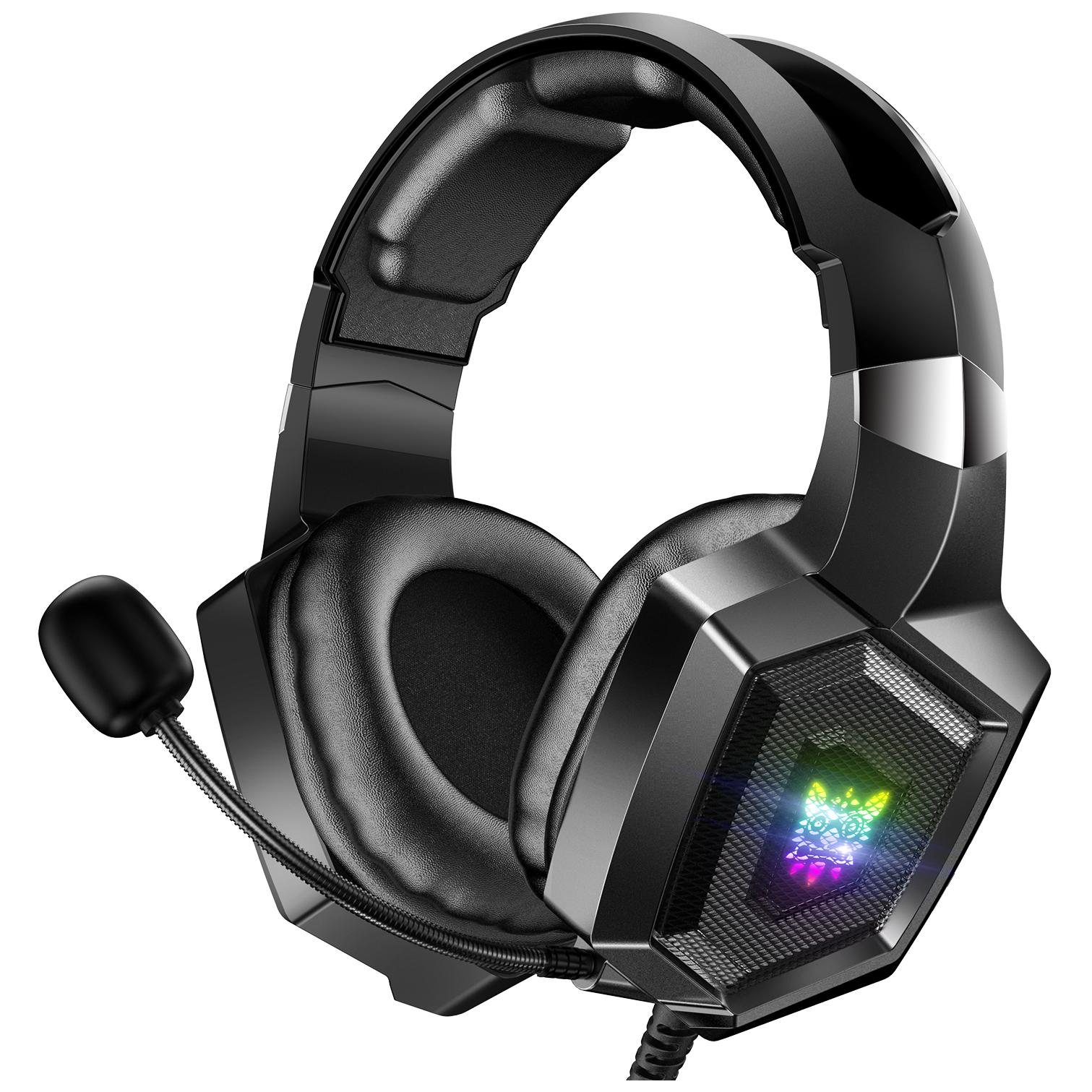 Onikuma K8 Casque Avec fil Arceau Gaming USB Type-A Noir
