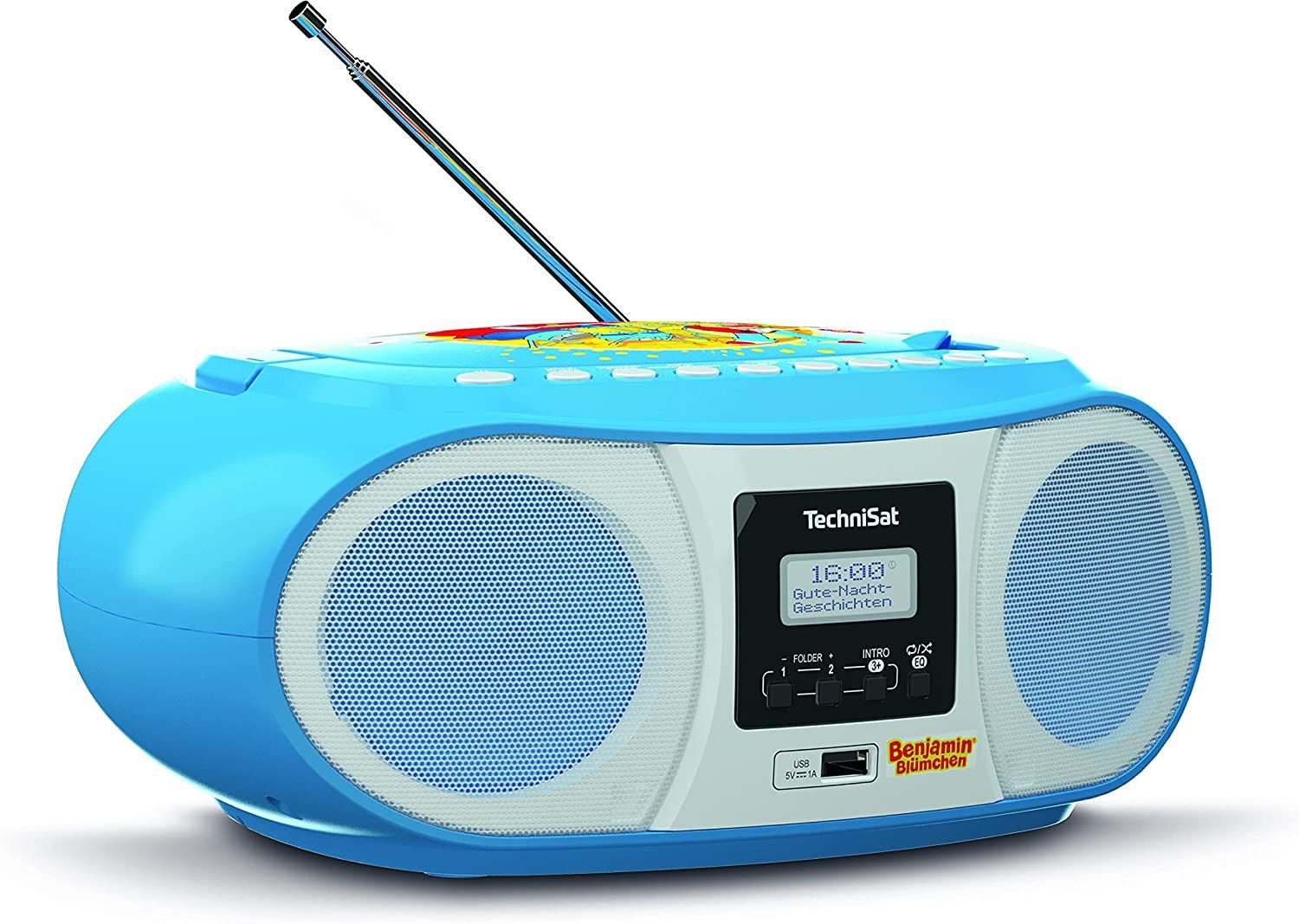TechniSat DigitRadio 1990 3 W Bleu