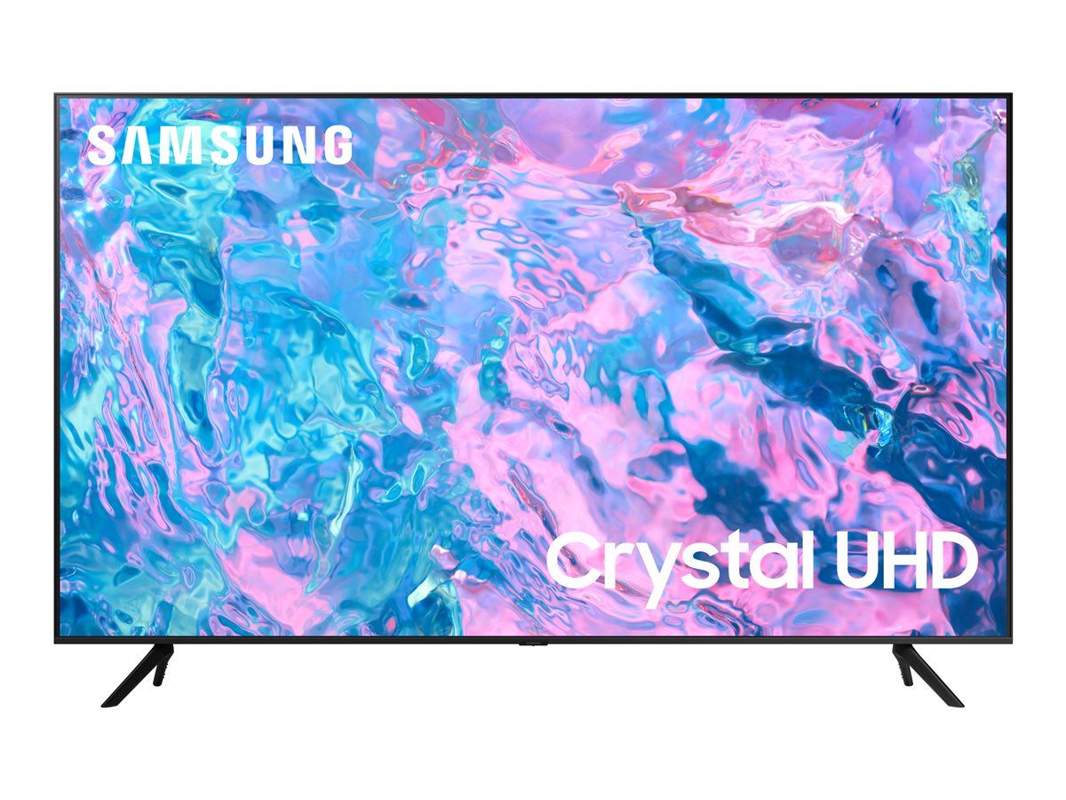 Samsung HG65CU700EU - 65" HCU7000 Series TV LCD rétro-éclairée par LED - Crystal UHD - hôtel / hospitalité - Tizen OS - 4K UHD (2160p) 3840 x 2160 - HDR - noir