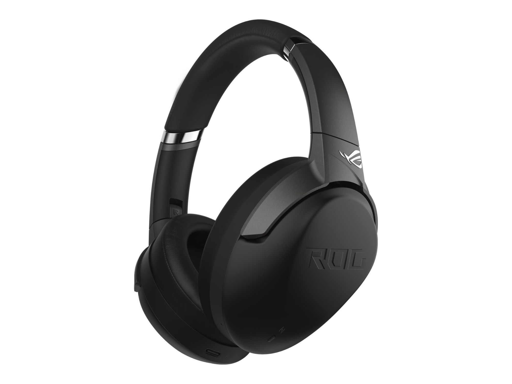 ASUS ROG Strix Go BT - Micro-casque - circum-aural - Bluetooth - sans fil, filaire - Suppresseur de bruit actif - jack 3,5mm - noir