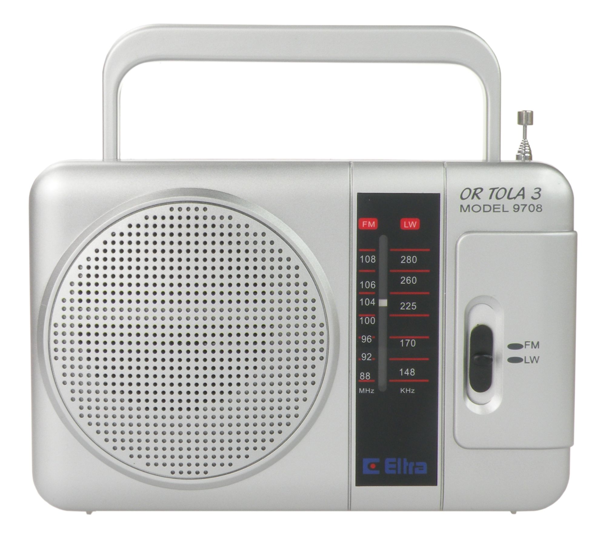 Elta Radio TOLA Silver (FM), Radio, Argent