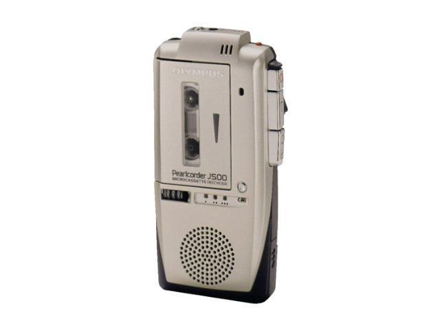 Olympus Pearlcorder J500 - Dictaphone à microcassette - or métallisé