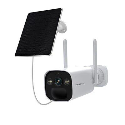 Caméra Foscam BP4 avec panneau solaire