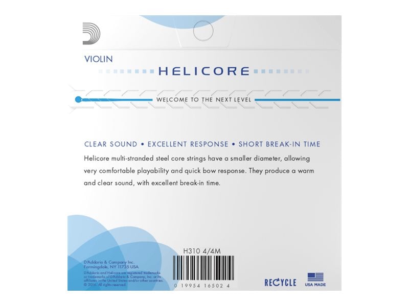 D'Addario Bowed - Corde seule  (La) violon D'Addario Helicore