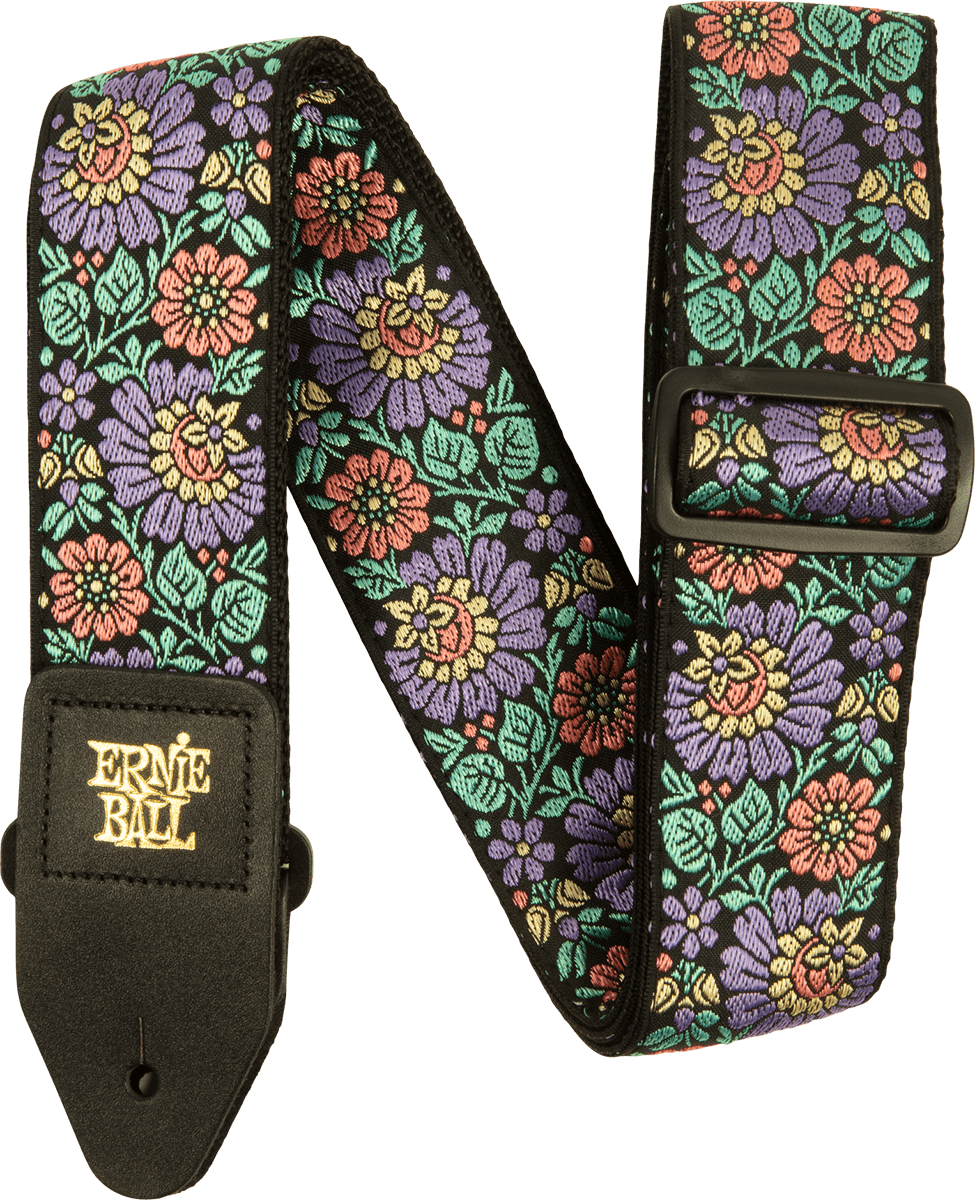 Sangle pour guitare - Evening Bloom