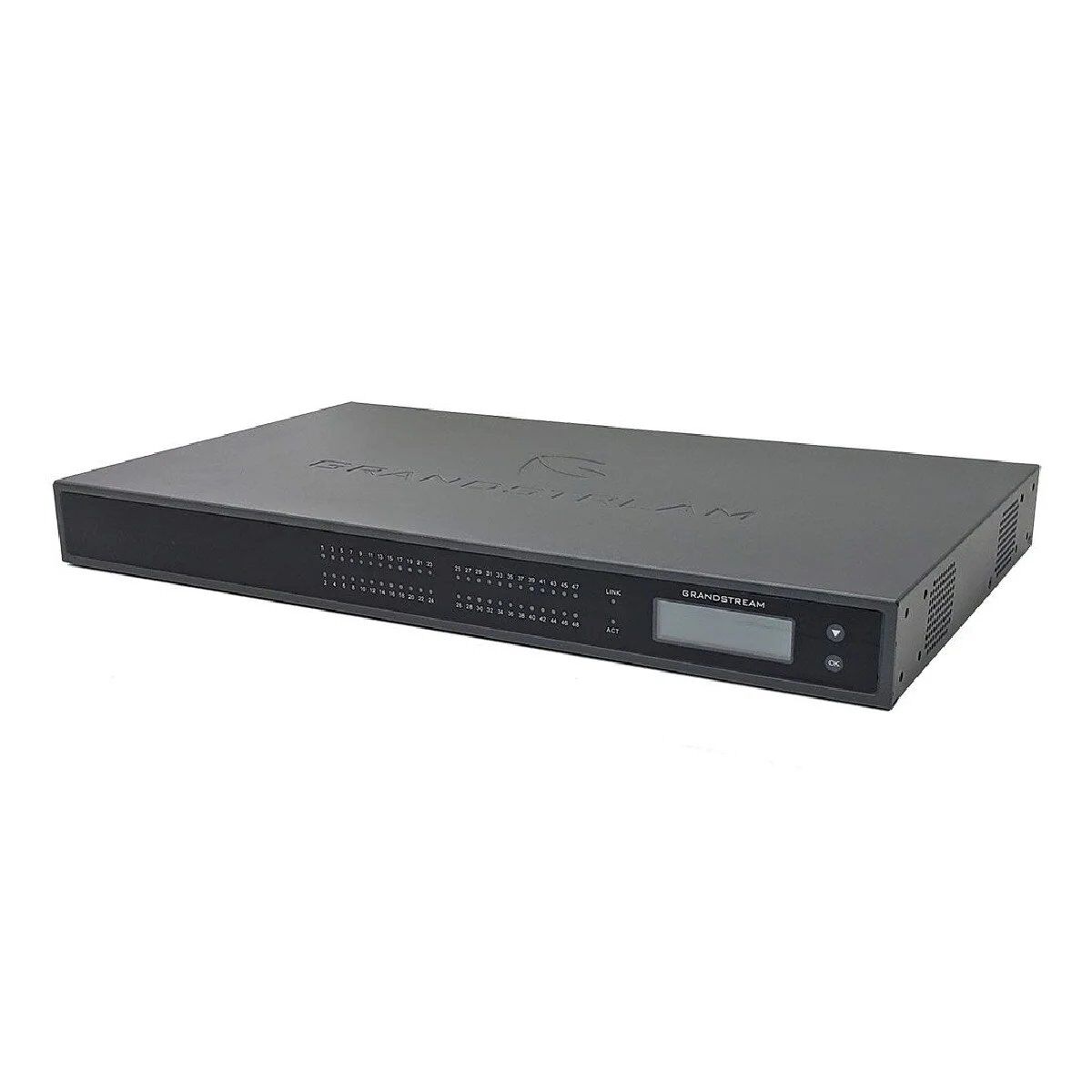 Grandstream GXW4248 Gateway SIN puertos RJ11, lleva 2 puertos Telco de 50 pines (48 activos e incluye DOS cables RJ21 Telco Amph