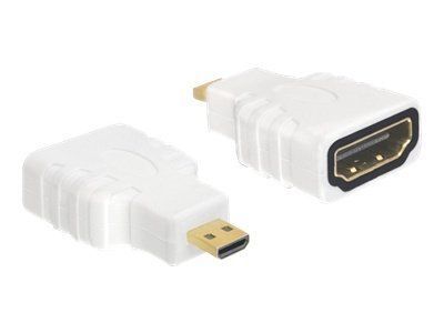 Delock - Adaptateur HDMI - HDMI femelle pour 19 pin micro HDMI Type D mâle