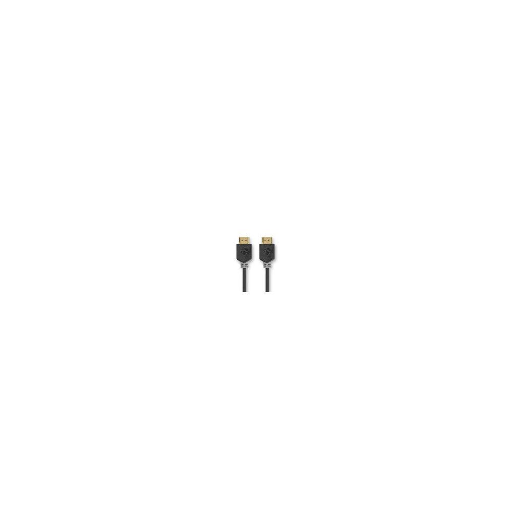 Câble HDMI?  HDMI? Connecteur  HDMI? Connecteur  8K@60Hz  eARC  Plaqué or  5.00 m  PVC  Anthracite ...