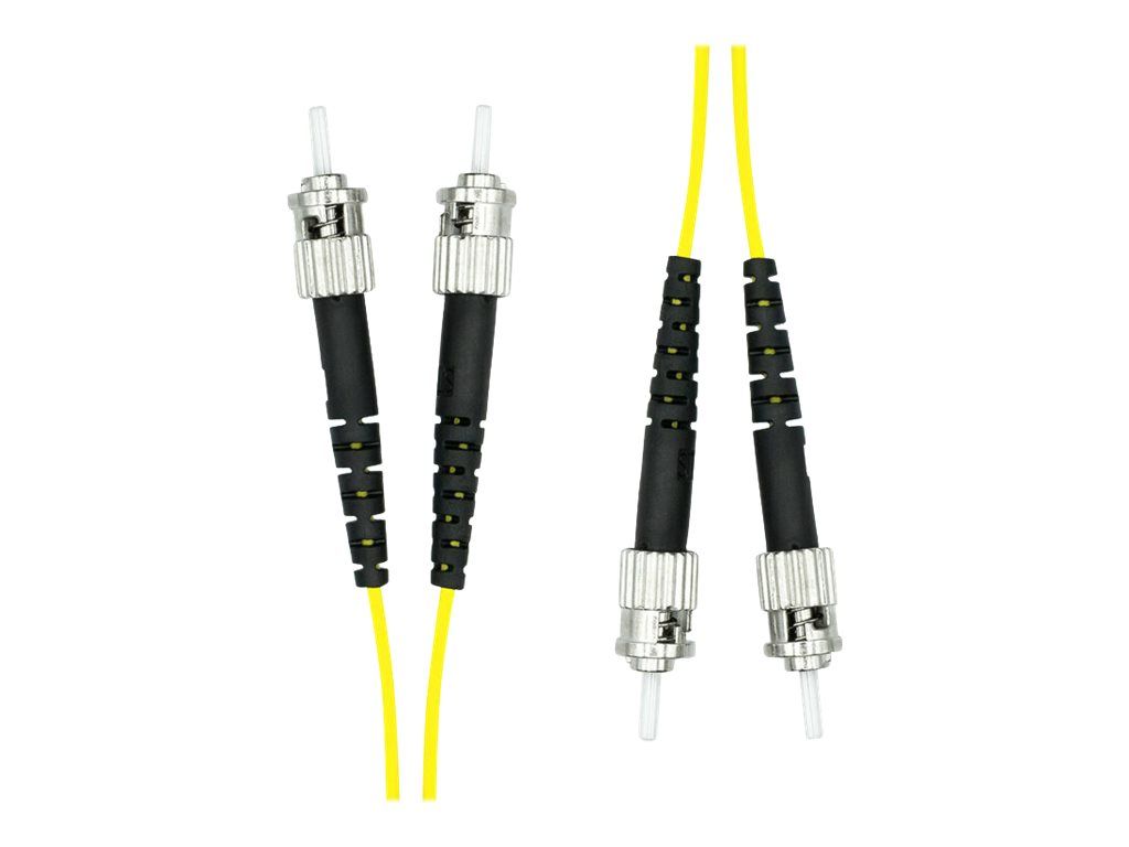 ProXtend - Cordon de raccordement - mode unique SC/PC (M) pour mode unique SC/PC (M) - 0.5 m - 2 mm - fibre optique - duplex - 125 microns - OS2 - sans halogène - jaune