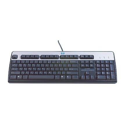 HPE Standard - Clavier - USB - Espagnol - argent, carbonite