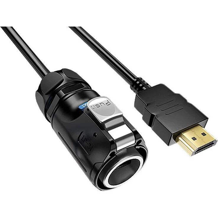 Alcasa S1 IC01-24H01 HDMI-Kabel 1 m HDMI Typ A (Standard) Schwarz (IC01-24H01)