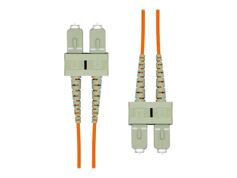 ProXtend - Cordon de raccordement - SC/UPC multimode (M) pour SC/UPC multimode (M) - 7 m - 2 mm - fibre optique - duplex - 125 microns - OM2 - sans halogène - orange