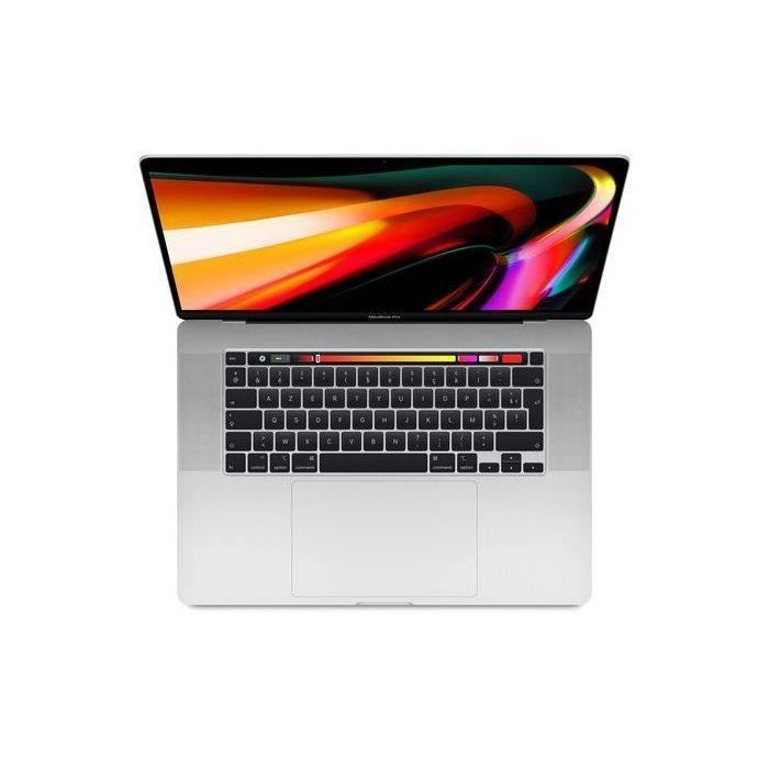 Macbook Pro Touch Bar 16" i9 2,3 Ghz 32 Go 1 To SSD Argent (2019) - Reconditionné - Etat correct