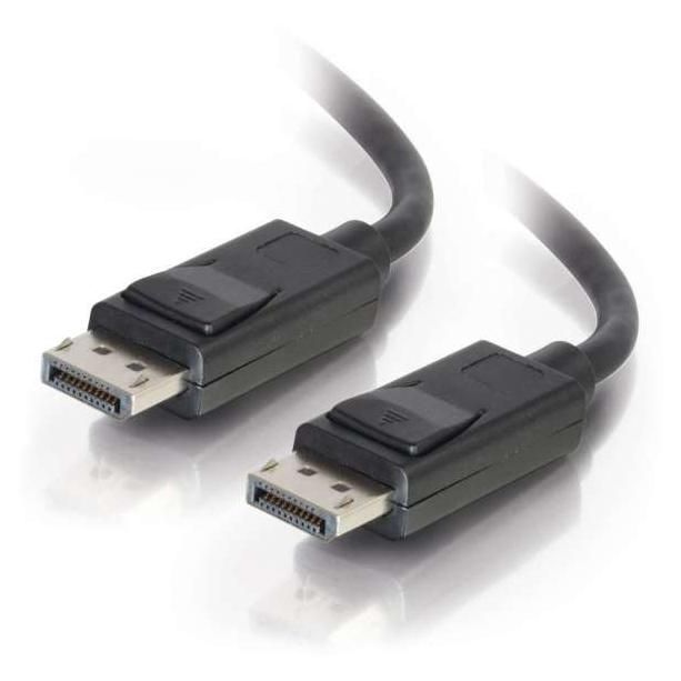 C2G 5m DisplayPort Cable with Latches 4K - 8K UHD M/M - Black Noir
