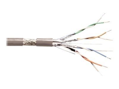 DIGITUS Installation Cable - Câble en vrac - 100 m - SFTP - CAT 5e - gris