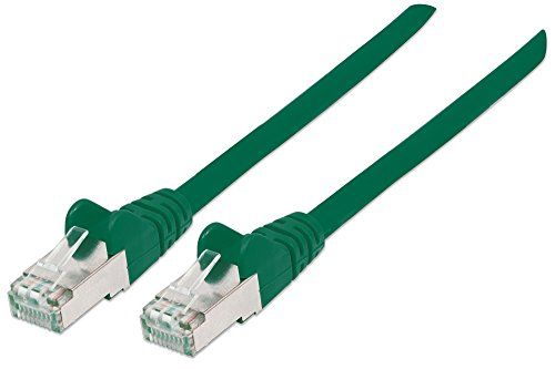 Intellinet Network Patch Cable, Cat6, 30m, Green, Copper, S/FTP, LSOH / LSZH, PVC, RJ45, Gold Plated Contacts, Snagless, Booted, Lifetime Warranty, Polybag - Cordon de raccordement - RJ-45 (M) pour RJ-45 (M) - SFTP, PiMF - CAT 6 - sans halogène...
