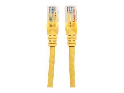 Intellinet Network Patch Cable, Cat6A, 7.5m, Yellow, Copper, S/FTP, LSOH / LSZH, PVC, RJ45, Gold Plated Contacts, Snagless, Booted, Lifetime Warranty, Polybag - Cordon de raccordement (DTE) -...