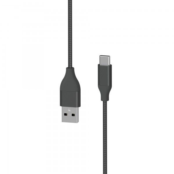 Câble Xlayer Premium Métallique USB vers Type-C 1,5 m Noir Marque Xlayer