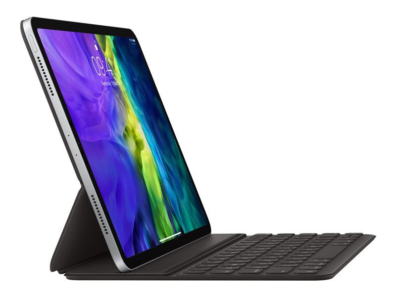 Apple Smart - Clavier et étui - Apple Smart connector - QWERTY - R.-U. - pour 10.9-inch iPad Air (4th generation, 5th generation); 11-inch iPad Pro (1st generation, 2nd generation, 3rd generation)