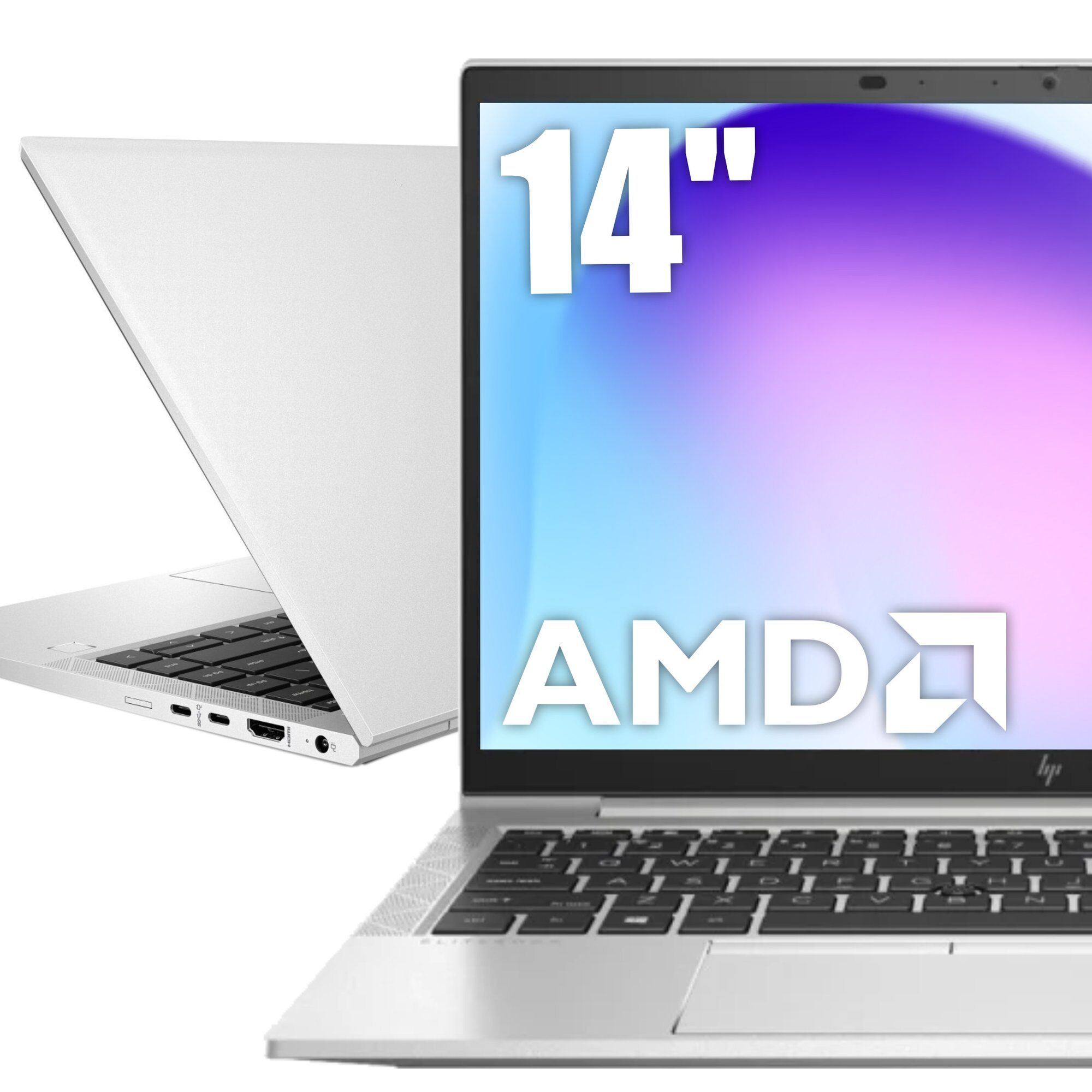 Ordinateur portable HP EliteBook 845 G8 Ryzen 7 PRO 5850U 16Go 256Go SSD FHD Win11Pro