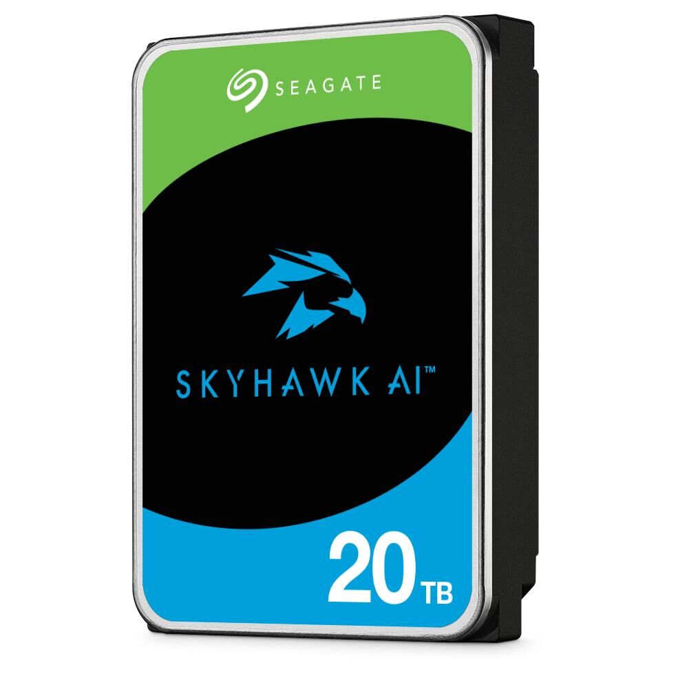 Seagate SkyHawk AI ST20000VE004 disque dur 20 To 7200 tr/min 512 Mo 3.5" Série ATA III